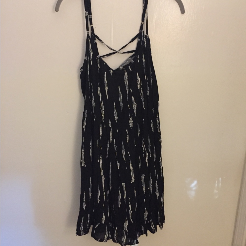 Strappy beach coverup